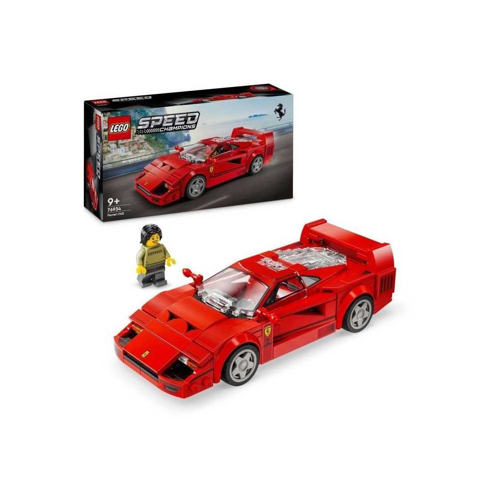 LEGO Speed Champions 76934 Supercar Ferrari F40 - Véhicule Jouet pour Garçons et Filles