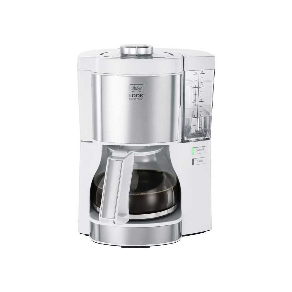 Cafetiere filtre - MELITTA - Look V Perfection - AromaSelector - 3-in-1 Calc Protection - 10 tasses