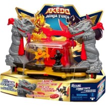 Arene de Combat Ninja Fury - MOOSE TOYS - AKEDO - Combat avec figurines, contrôleurs et effets sonores