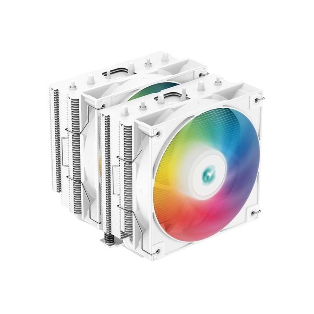 DEEPCOOL Gammaxx AG620 ARGB (Blanc) - Ventirad CPU A-RGB - 2x120mm