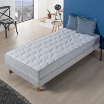 Matelas 90x190 cm - 330 Ressorts ensachés - 5 zones de confort - 19 c