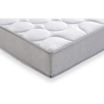 Matelas 90x190 cm - 330 Ressorts ensachés - 5 zones de confort - 19 c