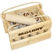 Jeu de quilles Mölkky - TACTIC - Version Luxe - Bois massif - Mixte - A partir de 7 ans