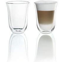 Lot de 2 tasses Latte Macchiato - DELONGHI - Contenance 22 cl - Double