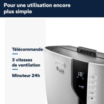 DELONGHI Climatiseur mobile - PAC EX100 SILENT - 2500W - 10000BTU/h -