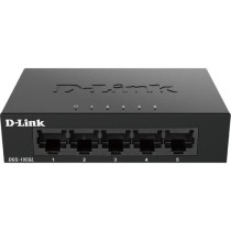 Switch 5 ports Gigabit - Métallique, connecteurs plastique - DLINK -