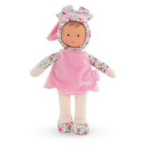 Mon Doudou COROLLE - Miss Rose Jardin en Fleurs - 25 cm - petite poupée - senteur de vanille - des la naissance