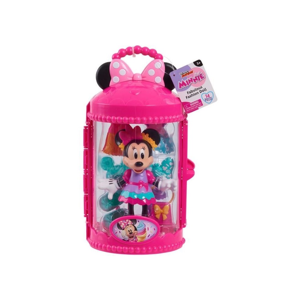 Coffret poupée - DISNEY MINNIE MOUSE - Figurine Articulée 15 cm Swee