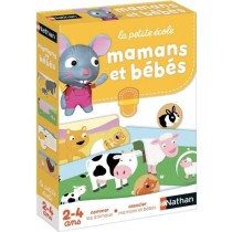 Jeu d'association NATHAN La Petite Ecole - Mamans et Bébés - Bébé