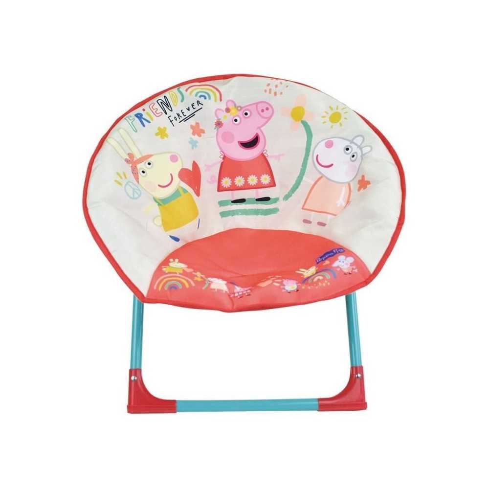 Siege lune Peppa Pig pliable pour enfant - FUN HOUSE