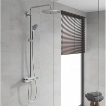 GROHE - Douche de tete Vitalio Joy 260 - 3 jets - chromé - raccords filetés 1/2 - économie d'eau