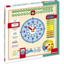 Horloge calendrier - GOULA - Apprentissage des mois, saisons, jours et