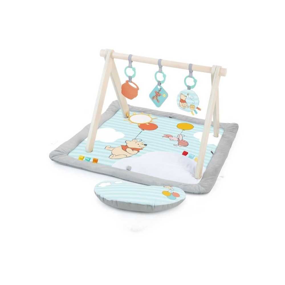 DISNEY BABY Tapis d'éveil Winnie l'Ourson, Arche de jeu pliable en bo