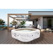 Spa gonflable INTEX - Calacatta - 173 x 173 x 71 cm - 4 places - Carré - 28464EX