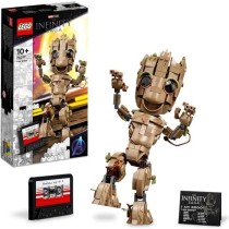 LEGO 76217 Marvel Je s'Appelle Groot, Jouet Marvel et Figurine Bébé Groot, Film Les Gardiens de la Galaxie 2, Enfants Des 10 A