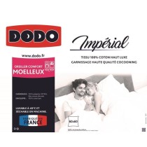 DODO Oreiller moelleux Imperial - 60 x 60 cm - Blanc