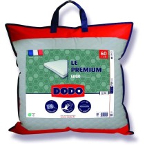 Oreiller Le Premium DODO - 60x60 cm - Mémoire de forme - Taie déhous