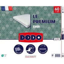 Oreiller Le Premium DODO - 60x60 cm - Mémoire de forme - Taie déhous