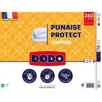 DODO Couette tempérée 300gr/m² 240x260 cm - Protection anti punaise