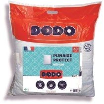 Oreiller médium DODO 60x60 cm - Protection anti punaise, anti acarien