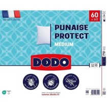 Oreiller médium DODO 60x60 cm - Protection anti punaise, anti acarien