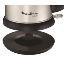 Bouilloire électrique MOULINEX Subito - 1,7 L - Inox/Noir - Base 360° - Filtre antitartre amovible