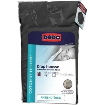 Drap housse DODO - 90x190 cm - Coton - Coutil 32 cm