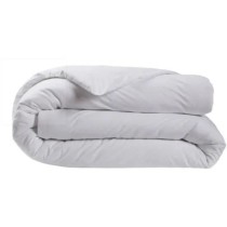 Housse de couette DODO - 240x220 cm - Coton - Antibactérien - Blanc