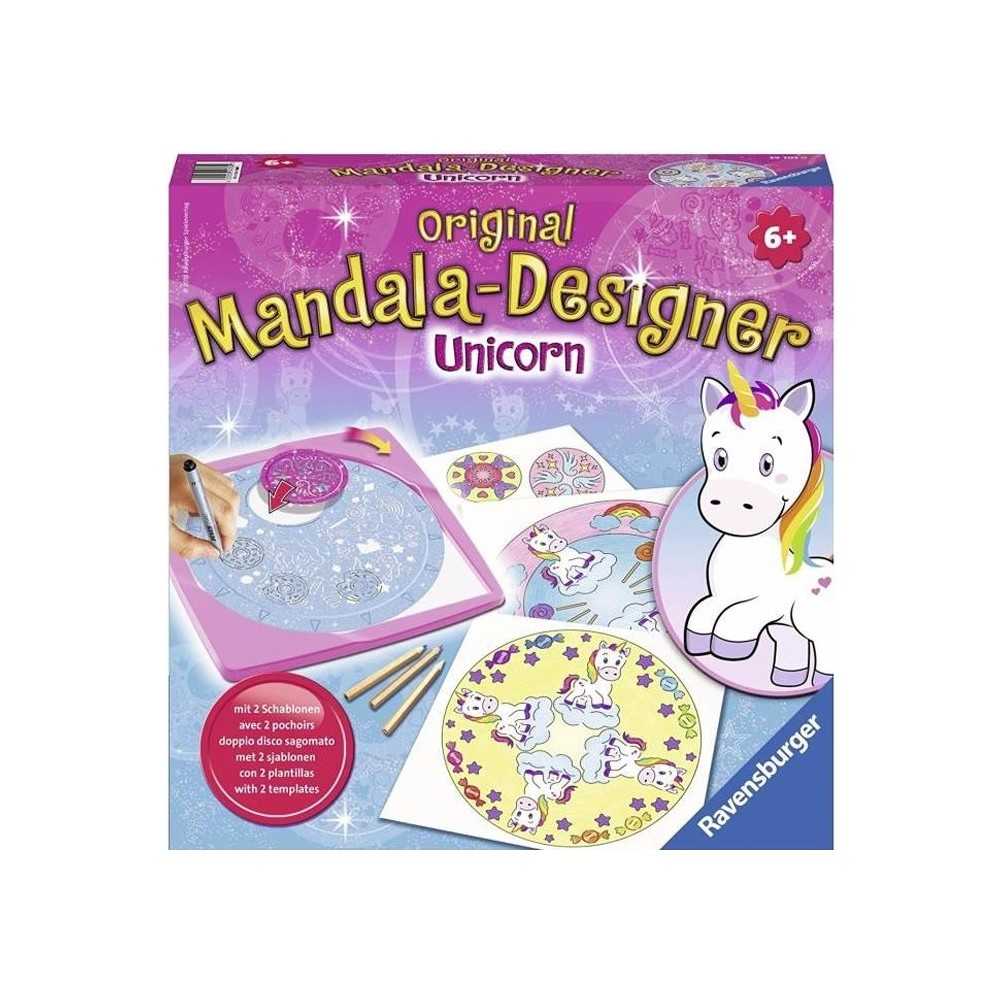 Ravensburger Mandala Design Licorne - Loisirs créatifs pour enfants des 6 ans