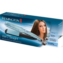 Lisseur Remington Wet2Straight S7350 - Lissage sur cheveux mouillés ou sec - Plaques larges, Soins a l'huile d'argan et Vitamin