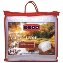 Couette chaude Vancouver - 240 x 260 cm - 400gr/m² - Blanc - DODO