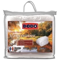 Couette chaude Vancouver - 240 x 260 cm - 400gr/m² - Blanc - DODO