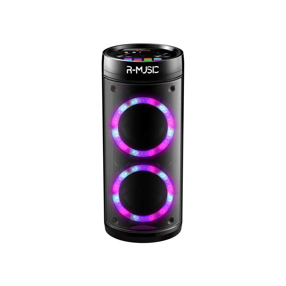 Enceinte sans fil - R-MUSIC - BOOSTER PARTY - Haute puissance - Bluetooth