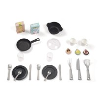 Smoby Cuisine Bon Appetit - 23 Accessoires - Effet sonores (plaques de cuissons électroniques) des 3 ans