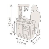 Smoby Cuisine Bon Appetit - 23 Accessoires - Effet sonores (plaques de cuissons électroniques) des 3 ans