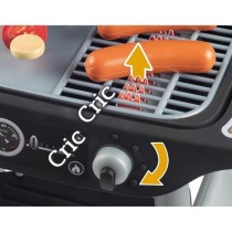 Smoby - BBQ Grill - Barbecue pour enfant - 18 accessoires - Fonctions flammes rétractables et boutons sonores - Fabriqué en Fr