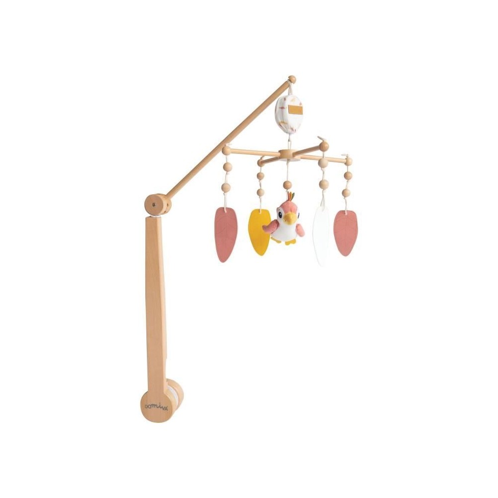 Mobile musical perroquet - Multicolore - 40 cm