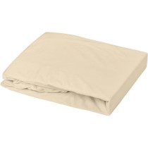 DOMIVA Drap housse + Alese Uni - 100% Coton - oeko-Tex - Blanc/Caillou