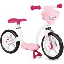 Draisienne - SMOBY - Corolle - Rose - 2 roues - Porte-poupon intégré