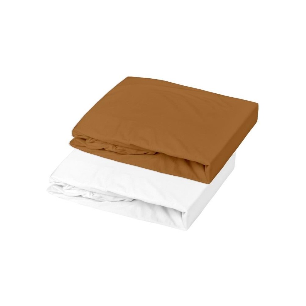 Alese polyuréthane + Drap housse - 60x120 cm - Caramel