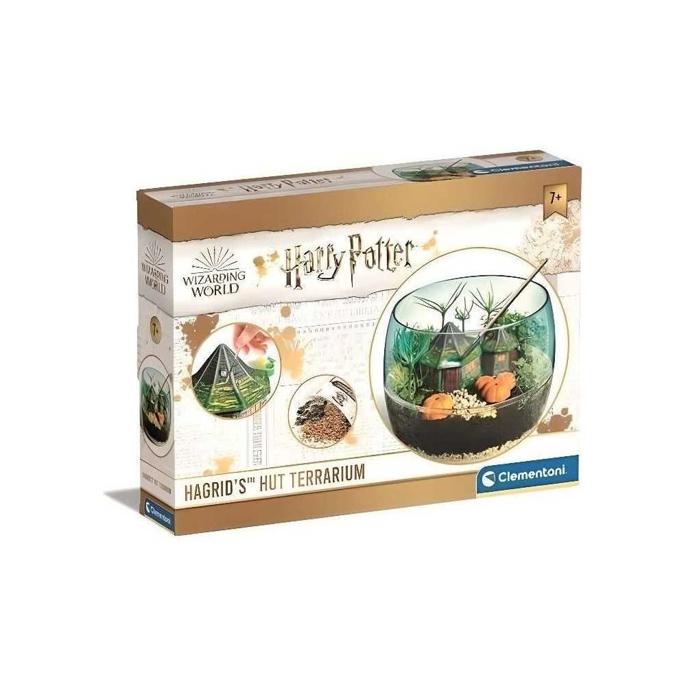 Terrarium Harry Potter - CLEMENTONI - Cabane de Hagrid a reproduire