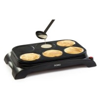 Crepiere DOMO Family Crepes - DO8709P - 6 personnes - Revetement Antia