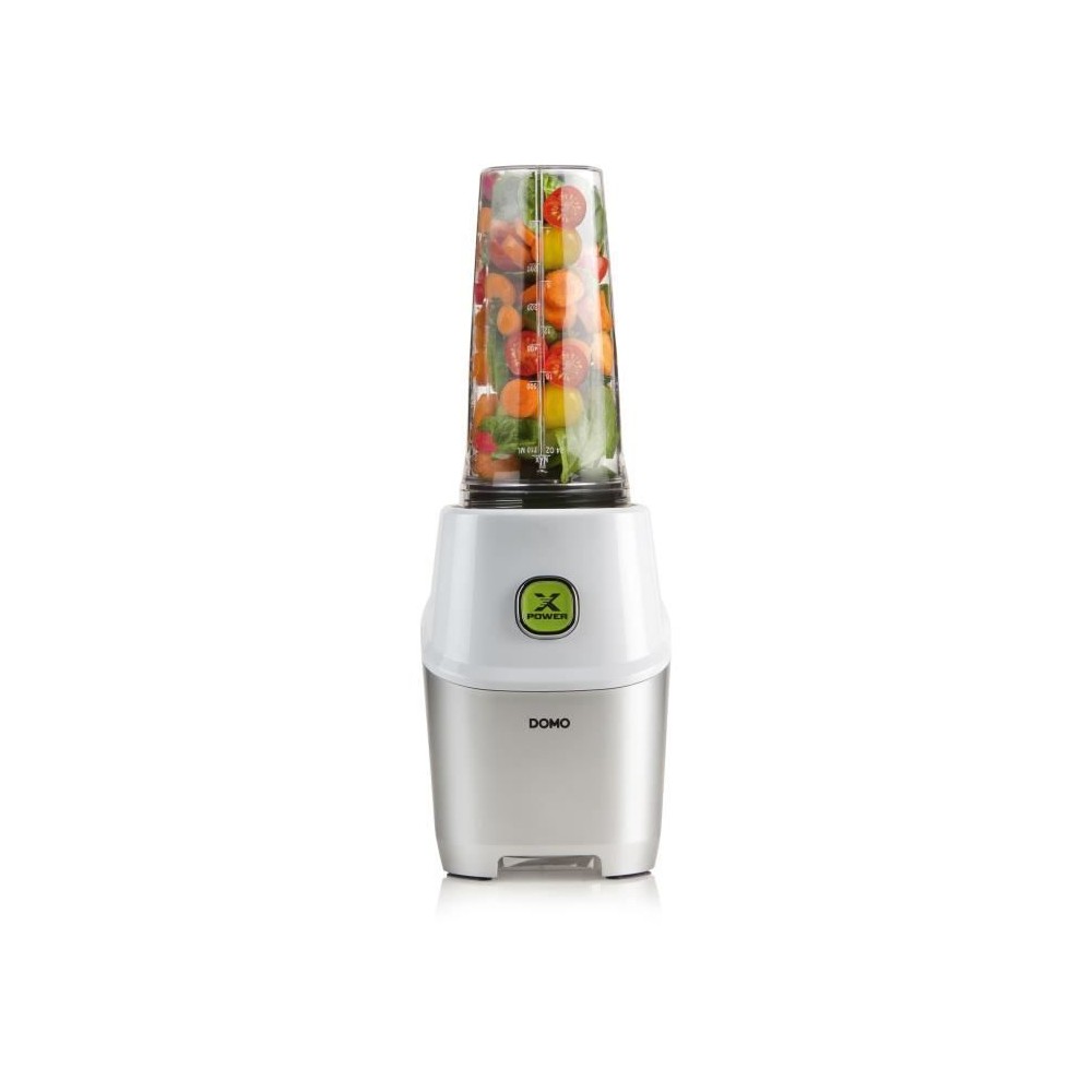 Xpower Blender - DOMO - DO700BL - 1000 W - 3 bouteilles - 10 pieces -