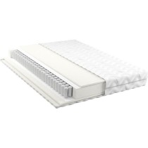 BAMBU - Matelas - 140 x 190 cm - Epaisseur : 20 cm - Réversible - Ressorts ensachés