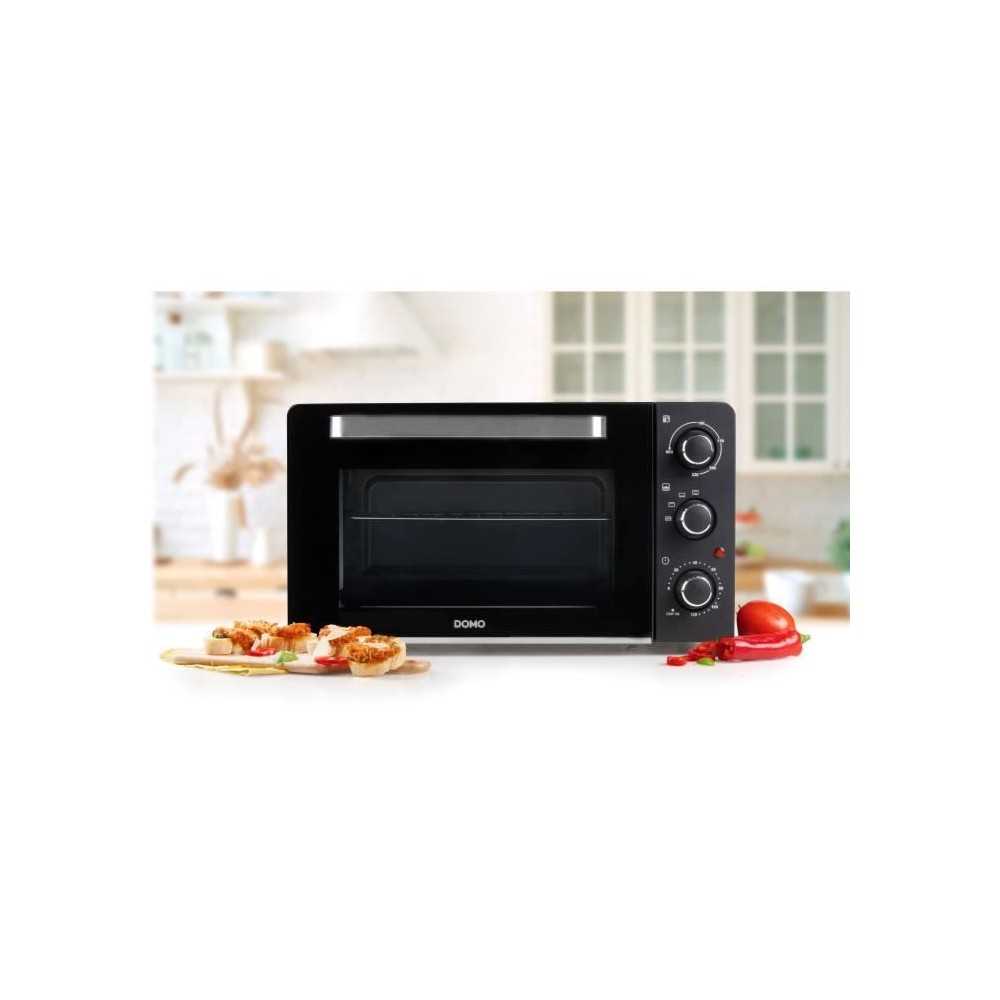 Mini four bake and snack DOMO DO1107GO - 28 L - noir - 1500watt -