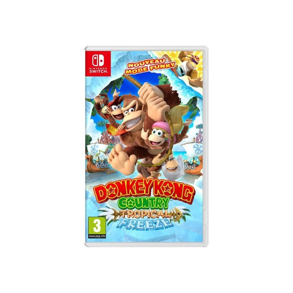 Donkey Kong Country: Tropical Freeze • Jeu Nintendo Switch