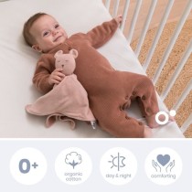 doomoo Doudou Bébé You&Me - Doudou Réversible et Réconfortant - Fo