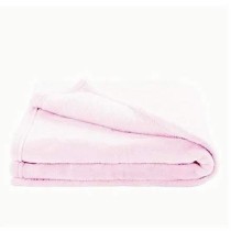 Couverture enfant en microfibre - Rose - 100 x 150 cm