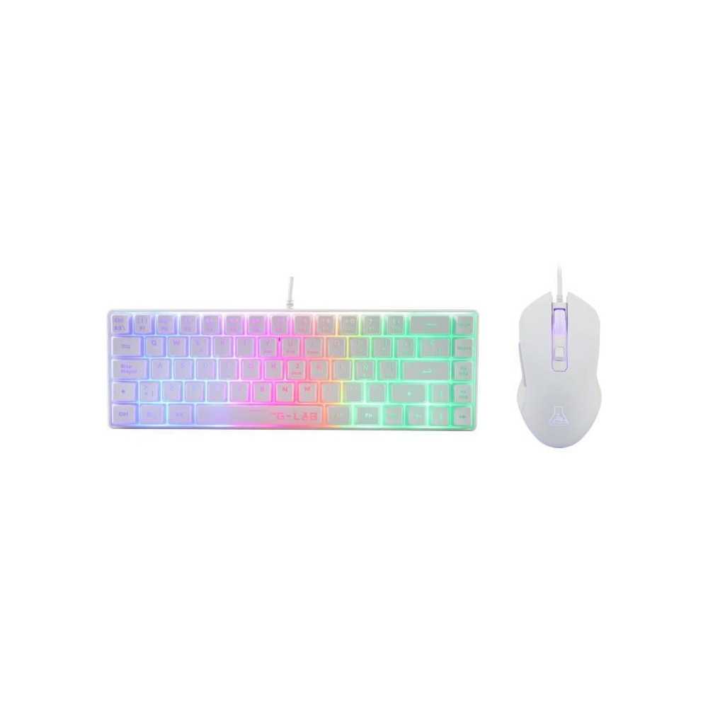 Pack Gamer 2 en 1 - THE G-LAB - COMBO HYDRO - Souris Filaire - Clavier Filaire