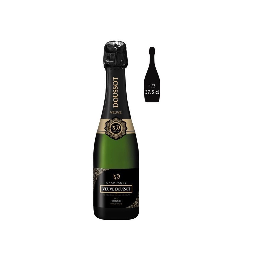 1/2 Bouteille Veuve Doussot Brut Tradition